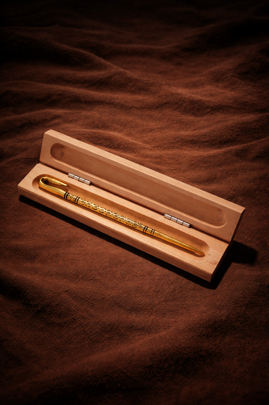 Singh Legacy Baaz Salai – in open wooden box on linen background