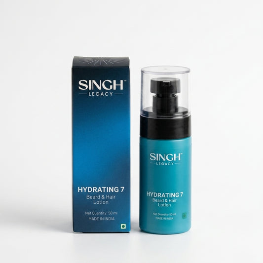 Singh Legacy Hydrating 7 Lotion – white background with box angle 1