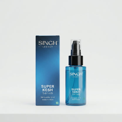 Singh Legacy Super Kesh Serum – white background